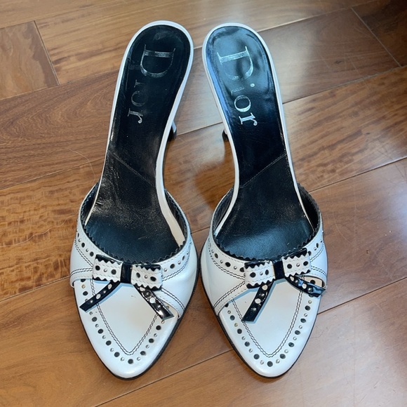 Dior Bow kitten heels size 39 2000s vintage - Picture 2 of 7